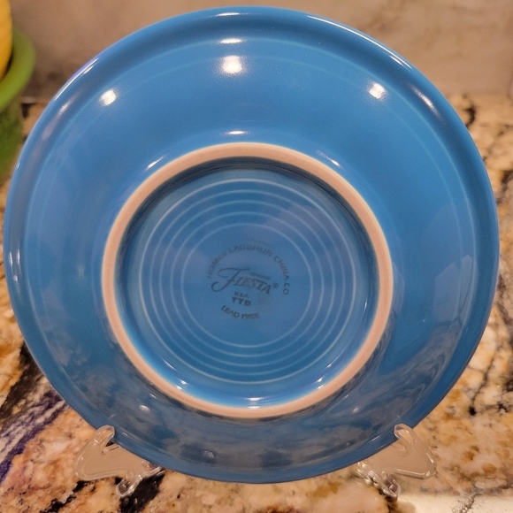 Fiesta® 6.5" Appetizer Plate PEACOCK - Picture 2 of 3